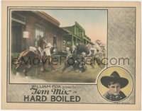8z1073 HARD BOILED LC 1926 cowboy Tom Mix brawling with men on the street, ultra rare!