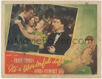 8z1136 IT'S A WONDERFUL LIFE LC #6 1946 James Stewart cuts in on Alfalfa dancing with Donna Reed!