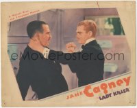 8z1158 LADY KILLER LC 1933 hobo James Cagney, who's become rich, in tuxedo punches guy, ultra rare!