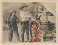 8z1161 LAST OF THE DUANES LC 1924 Tom Mix & Marian Nixon talk to man riding in buggy, rare!