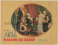 8z1196 MADAME DU BARRY LC R1930s Dolores Del Rio with Reginald Owen as King Louis XV, ultra rare!