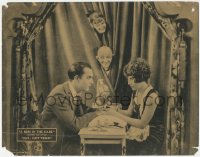 8z1215 MISS IN THE DARK LC 1924 Go-Getters, Alberta Vaughn giving manicure to George O'Hara, rare!