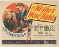 8z0804 MOTHER WORE TIGHTS TC 1947 Betty Grable, Dan Dailey, Mona Freeman & Connie Marshall!