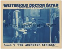 8z1228 MYSTERIOUS DOCTOR SATAN chapter 7 LC 1940 funky robot attacking man, The Monster Strikes!