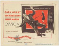 8z0653 NORTH BY NORTHWEST TC 1959 Cary Grant, Eva Marie Saint, Alfred Hitchcock suspense classic!