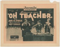 8z0813 OH TEACHER TC 1924 Jack McHugh, Dorothy Seastrom, Eddie Boland, Juvenile Comedy, ultra rare!