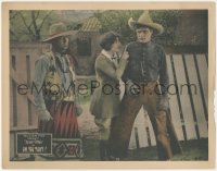 8z1254 OH YOU TONY LC 1924 Claire Adams scolds Tom Mix by Native American Indian Pat Chrisman!