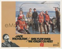 8z1257 ONE FLEW OVER THE CUCKOO'S NEST LC #3 1975 Jack Nicholson takes the boys on a fishing trip!
