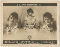 8z1275 PEGGY LC R1920s Billie Burke lives with her uncle in Scotland in her first movie, rare!