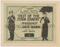 8z0820 PEST OF THE STORM COUNTRY TC 1923 Louise Fazenda in A Mermaid Comedy, ultra rare!