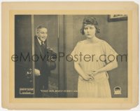 8z1299 QUICKSAND LC 1918 man apologives to angry Dorothy Dalton as he leaves, ultra rare!
