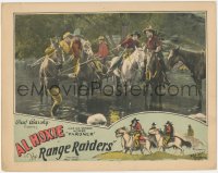 8z1301 RANGE RAIDERS LC 1927 Al Hoxie and his wonder horse Pardner catch bad guy on river, rare!