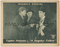 8z1307 REGULAR FELLOW LC 1919 dapper Taylor Holmes is harrassed by two thugs, ultra rare!