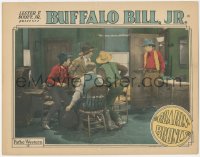 8z1320 ROARIN' BRONCS LC 1927 Jay Wilsey as Buffalo Bill Jr. busts in on the bad guys, very rare!