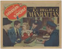 8z1325 ROMANCE IN MANHATTAN LC 1935 Ginger Rogers, Francis Lederer & MacDonald at police station!