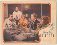 8z1373 SPLENDOR LC 1935 Miriam Hopkins at fancy dinner with Paul Cavanagh & others, ultra rare!