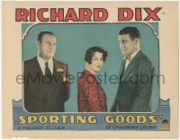 8z1377 SPORTING GOODS LC 1928 golf inventor Richard Dix, Gertrude Olmstead & Ford Sterling, rare!