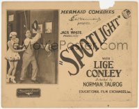 8z0846 SPOTLIGHT TC 1925 Mermaid Comedy starring Lige Conley & Babe London, ultra rare!