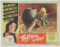 8z1410 THAT KIND OF GIRL LC #3 1963 sexy bad Margaret-Rose Keil in alley by trash can, ultra rare!