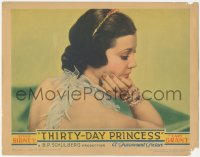8z1420 THIRTY-DAY PRINCESS LC 1934 incredible close portrait of beautiful Sylvia Sidney, ultra rare!