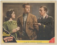 8z1464 WHISTLING IN DIXIE LC 1942 Ann Rutherford watches Red Skelton give hotel porter a wacky tip!