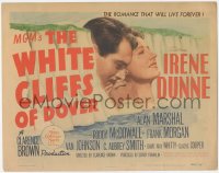 8z0867 WHITE CLIFFS OF DOVER TC 1944 Alan Marshal didn't know about living until he met Irene Dunne!