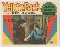 8z1482 YELLOWBACK LC 1929 Mountie Tom Moore is all Irma Harrison has, James Oliver Curwood, rare!