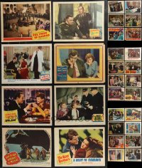 9a0418 LOT OF 30 1940S LOBBY CARDS 1940s lots of really first rate cards, lots of value!