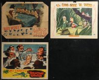 9a0461 LOT OF 3 1940S ANIMATION LOBBY CARDS 1940s Snow White, Mr Bug Goes to Town, Reluctant Dragon