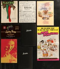 9a0260 LOT OF 8 MISCELLANEOUS ITEMS 1940s-1970s a variety of cool movie images & more!