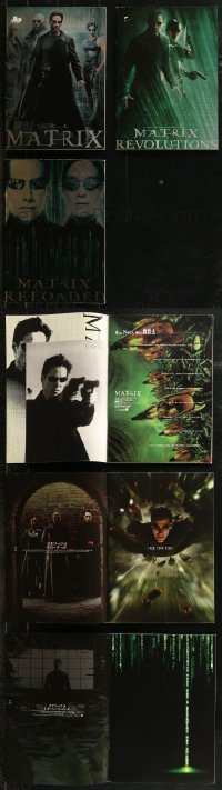 9a0473 LOT OF 3 JAPANESE MATRIX TRILOGY MAGAZINES 1999-2003 filled with great images & articles!