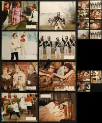 9a0247 LOT OF 19 LOVE & DEATH GERMAN LOBBY CARDS 1975 Woody Allen & Diane Keaton!