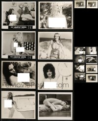9a0568 LOT OF 18 8X10 STILLS FROM SEXPLOITATION MOVIES WITH NUDITY 1970s great sexy images!