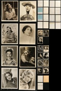 9a0566 LOT OF 27 8X10 STILLS OF FEMALE ACTRESSES 1920s-1940s leading & supporting ladies!