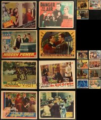 9a0420 LOT OF 27 1930S LOBBY CARDS 1930s great scenes from a variety of different movies!