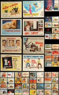 9a0381 LOT OF 81 MOSTLY 1960S TITLE CARDS 1960s great images from a variety of different movies!
