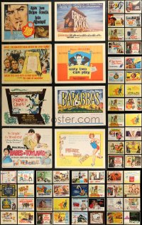 9a0382 LOT OF 80 MOSTLY 1960S TITLE CARDS 1960s great images from a variety of different movies!