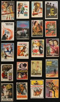 9a0584 LOT OF 20 SPANISH HERALDS 1960s-1980s great different images from a variety of movies!