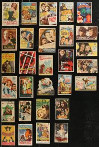 9a0580 LOT OF 28 SPANISH HERALDS 1940s-1950s great different images from a variety of movies!