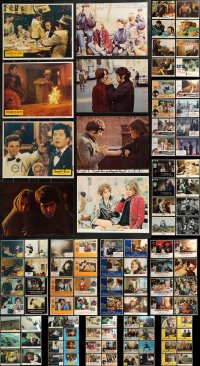 9a0361 LOT OF 126 1970S LOBBY CARDS 1970s incomplete sets from a variety of different movies!