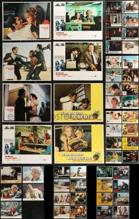 9a0386 LOT OF 77 1970S LOBBY CARDS 1970s incomplete sets from a variety of different movies!