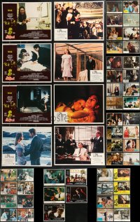 9a0378 LOT OF 85 1970S LOBBY CARDS 1970s incomplete sets from a variety of different movies!
