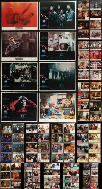 9a0365 LOT OF 110 1980S LOBBY CARDS 1980s incomplete sets from a variety of different movies!