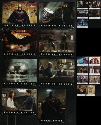 9a0253 LOT OF 21 FRENCH LOBBY CARDS FOR BATMAN BEGINS, SUPERMAN RETURNS, MATRIX REVOLUTIONS 2000s