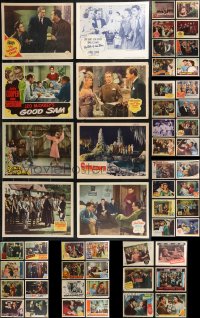 9a0388 LOT OF 70 1940S LOBBY CARDS 1940s great scenes from a variety of different movies!