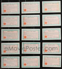 9a0652 LOT OF 15 COMICAL LICENSE ARCADE CARDS 1960s share them with your friends!