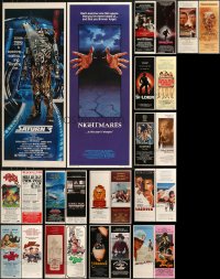 9a0117 LOT OF 26 UNFOLDED 1980S INSERTS 1980s great images from a variety of different movies!