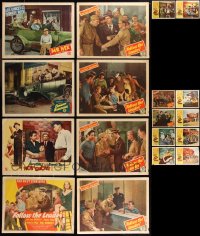 9a0433 LOT OF 18 BOWERY BOYS AND EAST SIDE KIDS LOBBY CARDS 1940s-1950s scenes from several movies!