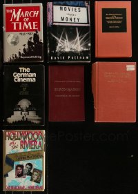 9a0490 LOT OF 7 HARDCOVER MOVIE BOOKS 1970s-1990s filled with great images & information!