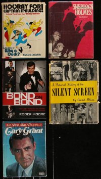 9a0494 LOT OF 5 HARDCOVER MOVIE BOOKS 1950s-2010s filled with great images & information!
